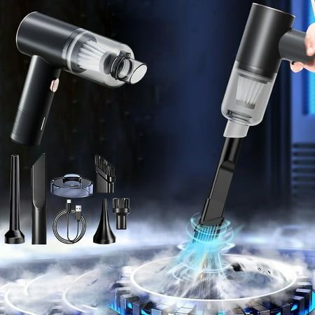 3 in 1 Portable Car Vacuum Cleaner